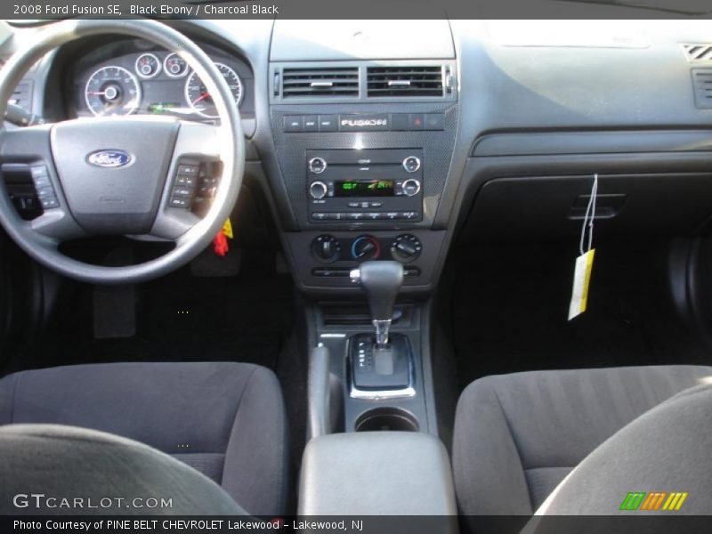 Black Ebony / Charcoal Black 2008 Ford Fusion SE