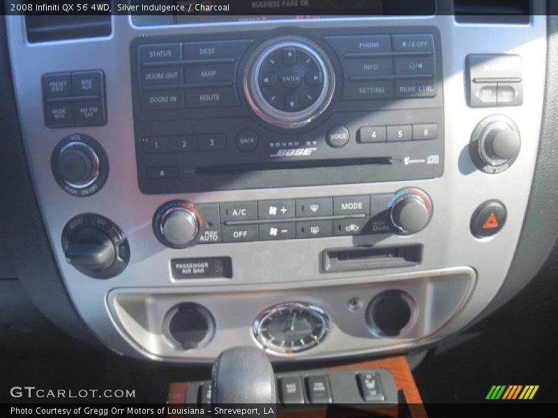 Silver Indulgence / Charcoal 2008 Infiniti QX 56 4WD