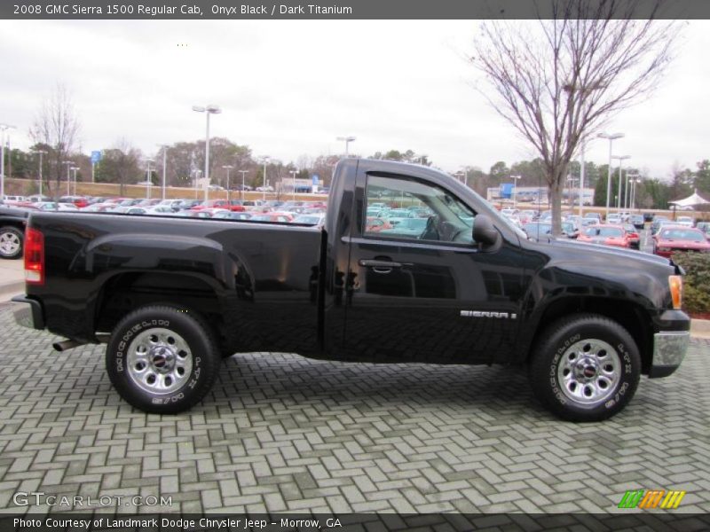 Onyx Black / Dark Titanium 2008 GMC Sierra 1500 Regular Cab