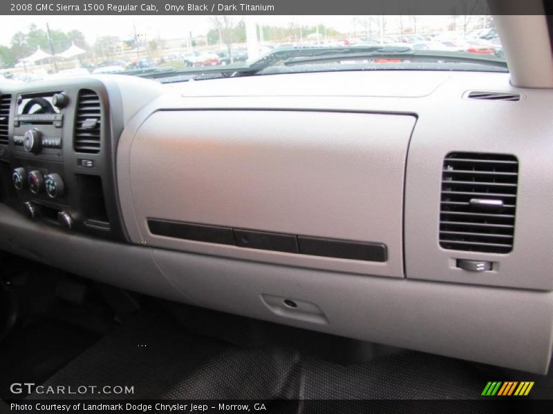 Onyx Black / Dark Titanium 2008 GMC Sierra 1500 Regular Cab