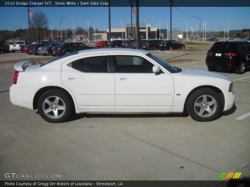 Stone White / Dark Slate Gray 2010 Dodge Charger SXT