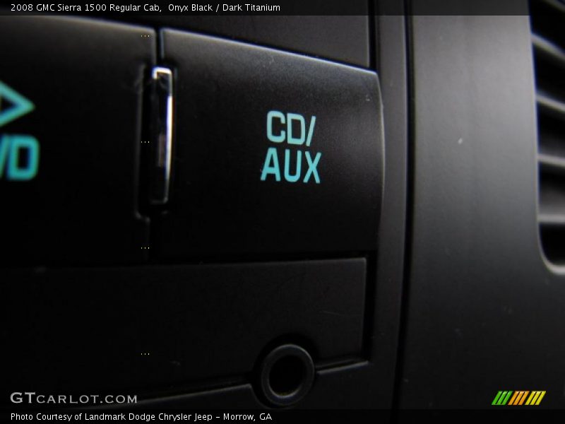 Onyx Black / Dark Titanium 2008 GMC Sierra 1500 Regular Cab