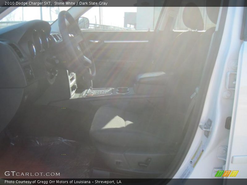 Stone White / Dark Slate Gray 2010 Dodge Charger SXT