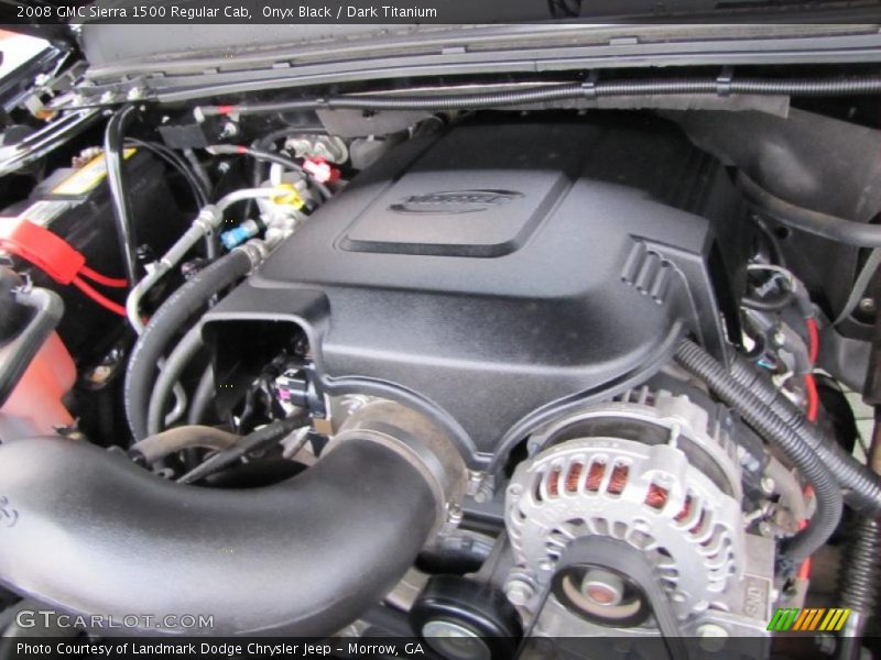 Onyx Black / Dark Titanium 2008 GMC Sierra 1500 Regular Cab