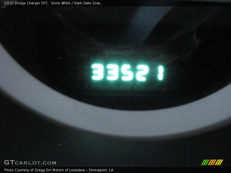 Stone White / Dark Slate Gray 2010 Dodge Charger SXT