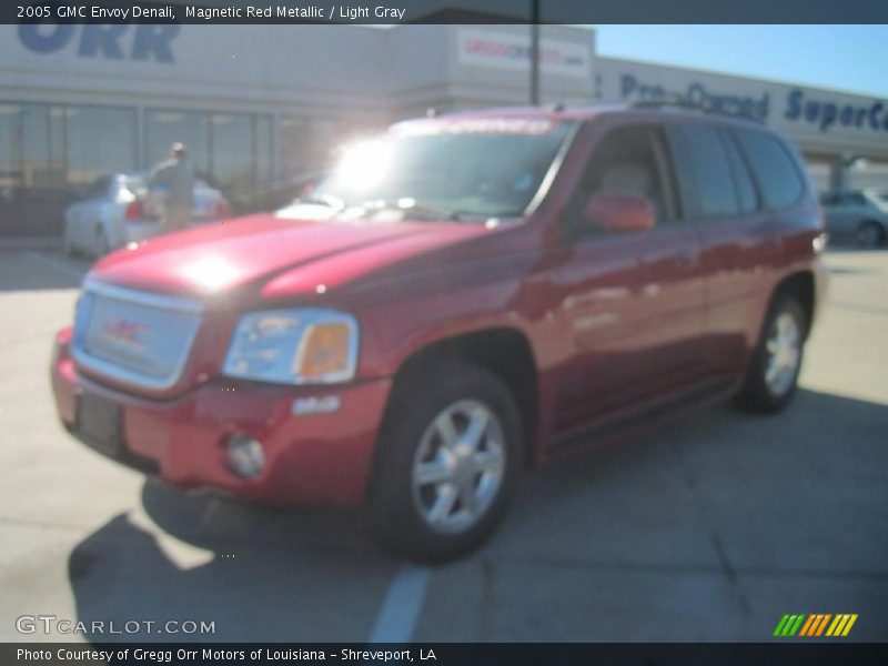 Magnetic Red Metallic / Light Gray 2005 GMC Envoy Denali