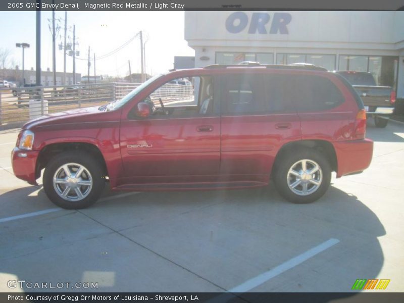 Magnetic Red Metallic / Light Gray 2005 GMC Envoy Denali