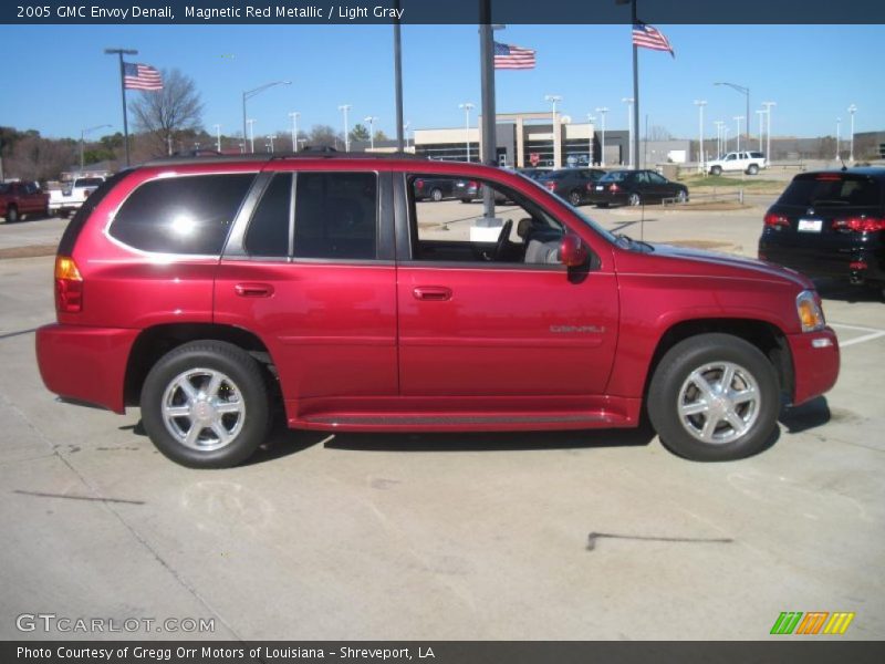 Magnetic Red Metallic / Light Gray 2005 GMC Envoy Denali