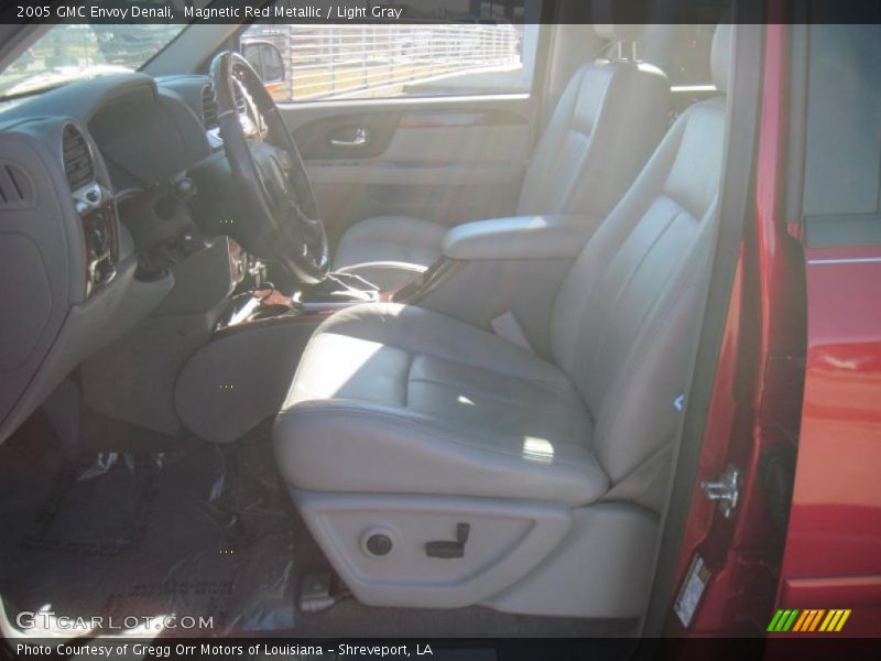 Magnetic Red Metallic / Light Gray 2005 GMC Envoy Denali