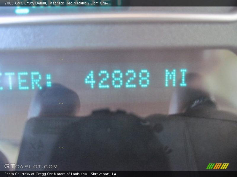 Magnetic Red Metallic / Light Gray 2005 GMC Envoy Denali