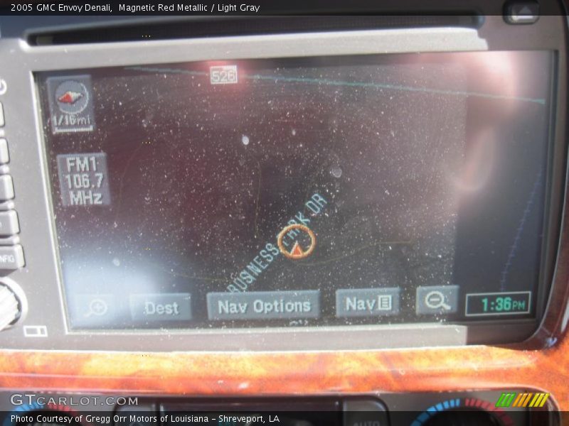 Magnetic Red Metallic / Light Gray 2005 GMC Envoy Denali