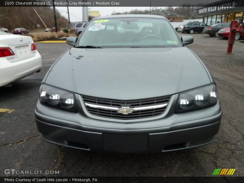 Medium Gray Metallic / Medium Gray 2005 Chevrolet Impala LS