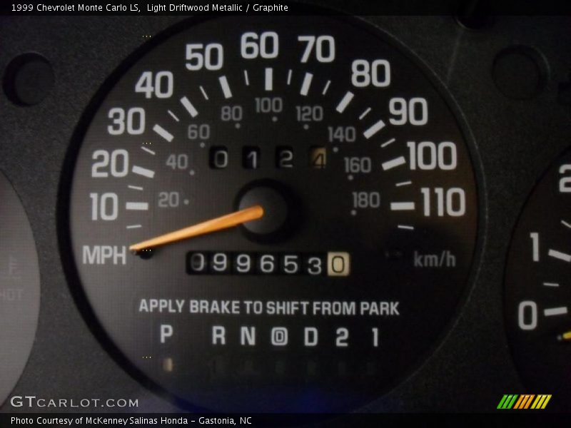 Light Driftwood Metallic / Graphite 1999 Chevrolet Monte Carlo LS