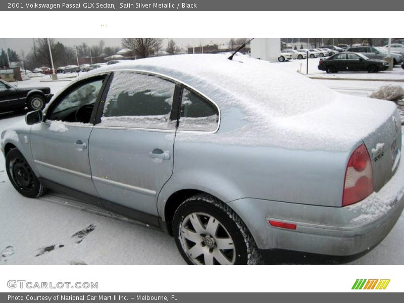 Satin Silver Metallic / Black 2001 Volkswagen Passat GLX Sedan