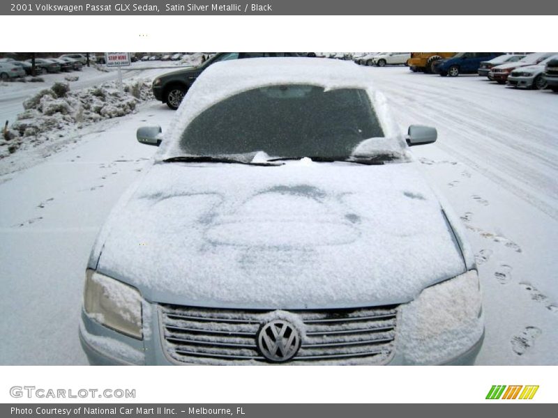 Satin Silver Metallic / Black 2001 Volkswagen Passat GLX Sedan