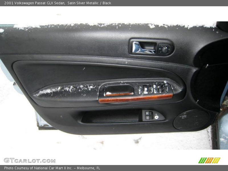 Satin Silver Metallic / Black 2001 Volkswagen Passat GLX Sedan