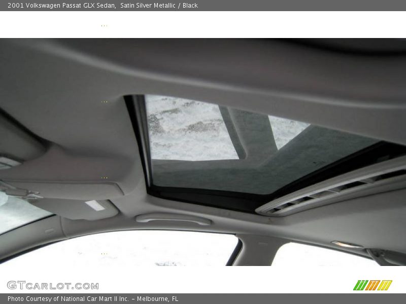 Satin Silver Metallic / Black 2001 Volkswagen Passat GLX Sedan
