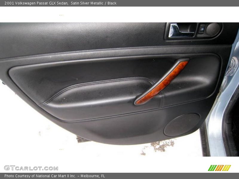 Satin Silver Metallic / Black 2001 Volkswagen Passat GLX Sedan