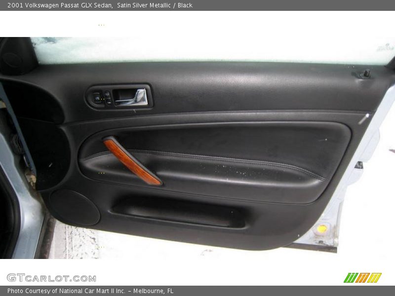 Satin Silver Metallic / Black 2001 Volkswagen Passat GLX Sedan