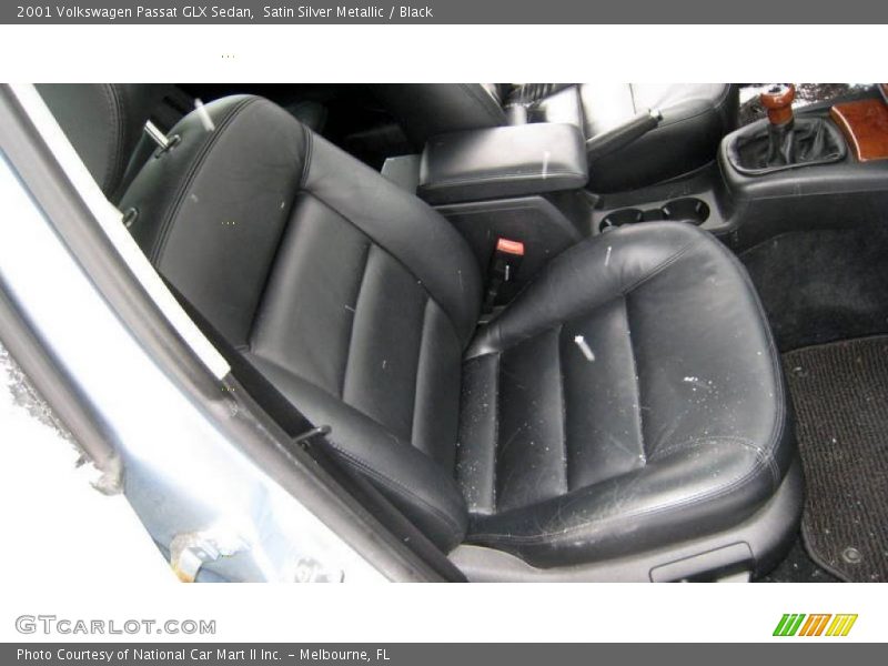 Satin Silver Metallic / Black 2001 Volkswagen Passat GLX Sedan