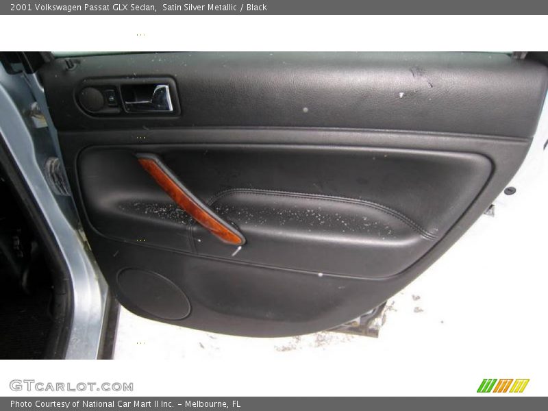 Satin Silver Metallic / Black 2001 Volkswagen Passat GLX Sedan