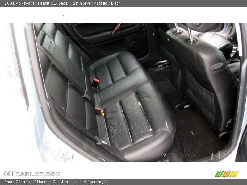 Satin Silver Metallic / Black 2001 Volkswagen Passat GLX Sedan