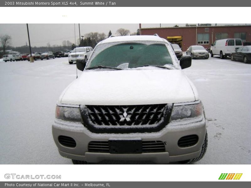 Summit White / Tan 2003 Mitsubishi Montero Sport XLS 4x4