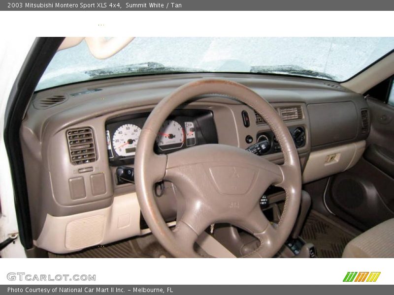 Summit White / Tan 2003 Mitsubishi Montero Sport XLS 4x4
