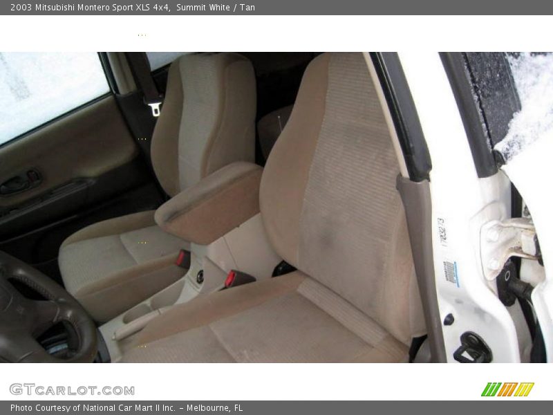 Summit White / Tan 2003 Mitsubishi Montero Sport XLS 4x4