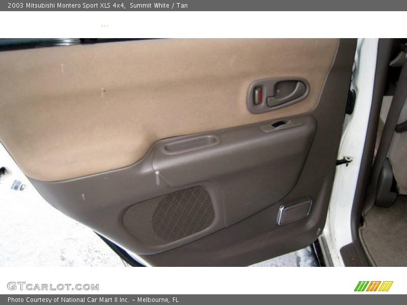 Summit White / Tan 2003 Mitsubishi Montero Sport XLS 4x4