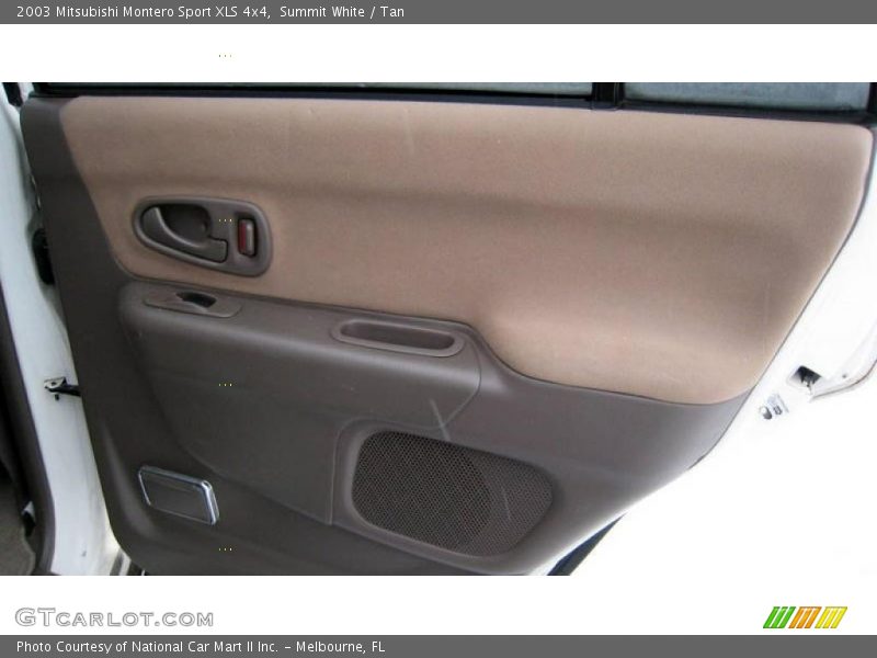 Summit White / Tan 2003 Mitsubishi Montero Sport XLS 4x4