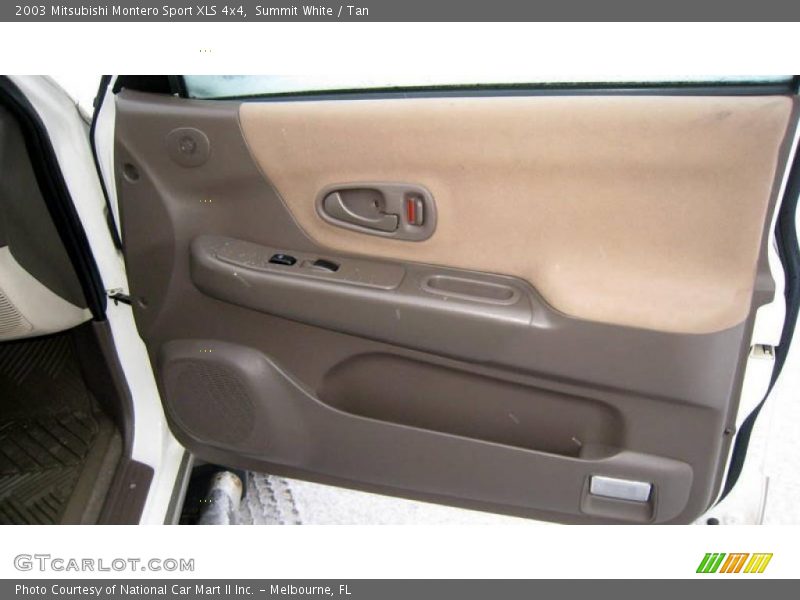 Summit White / Tan 2003 Mitsubishi Montero Sport XLS 4x4