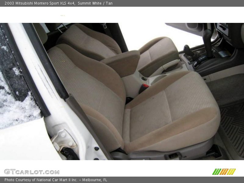 Summit White / Tan 2003 Mitsubishi Montero Sport XLS 4x4