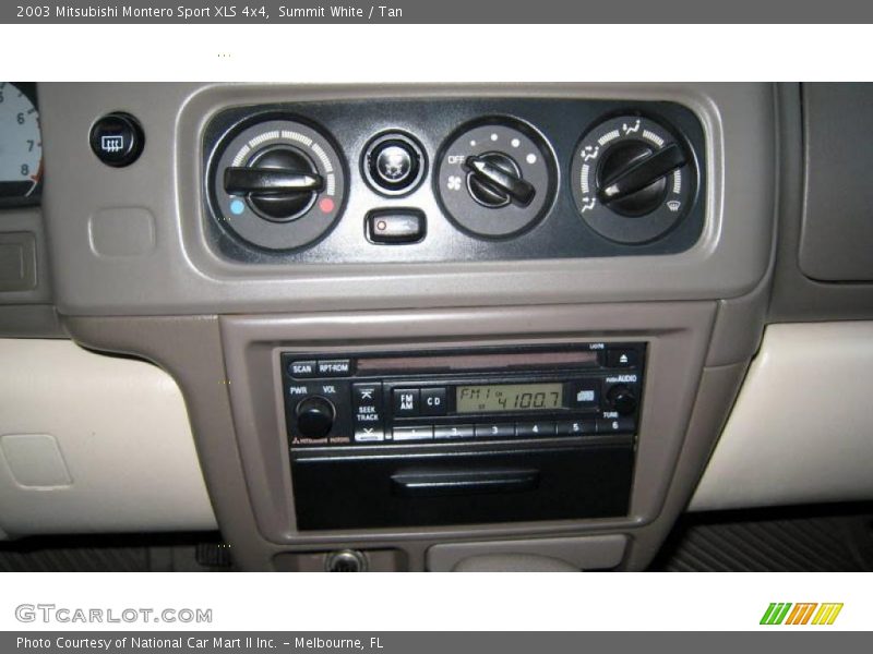 Summit White / Tan 2003 Mitsubishi Montero Sport XLS 4x4