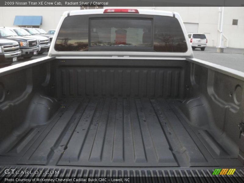 Radiant Silver / Charcoal 2009 Nissan Titan XE Crew Cab