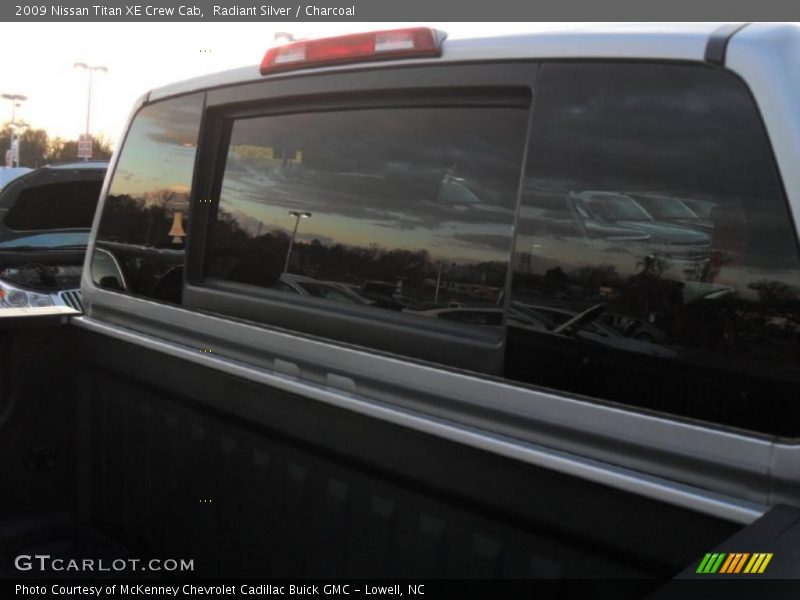 Radiant Silver / Charcoal 2009 Nissan Titan XE Crew Cab