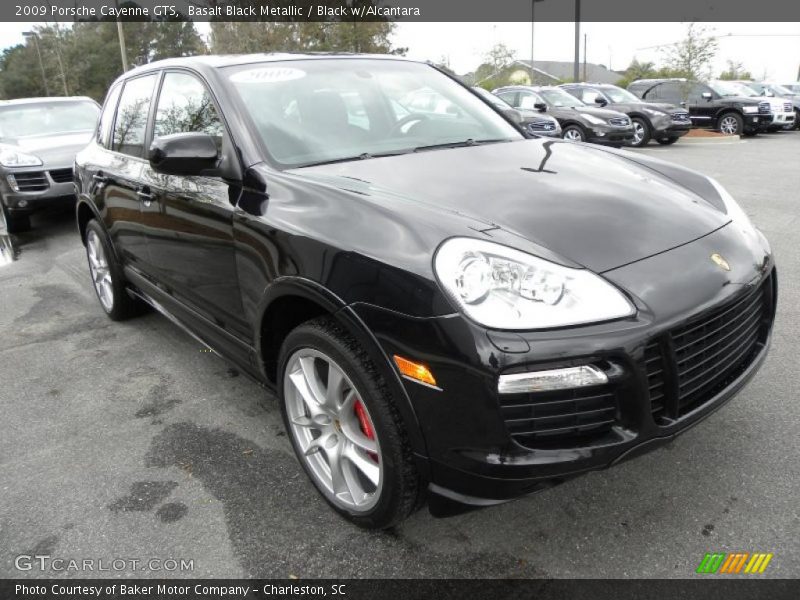 Basalt Black Metallic / Black w/Alcantara 2009 Porsche Cayenne GTS