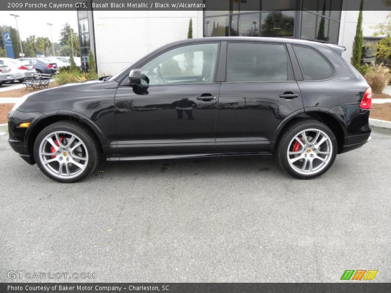 Basalt Black Metallic / Black w/Alcantara 2009 Porsche Cayenne GTS