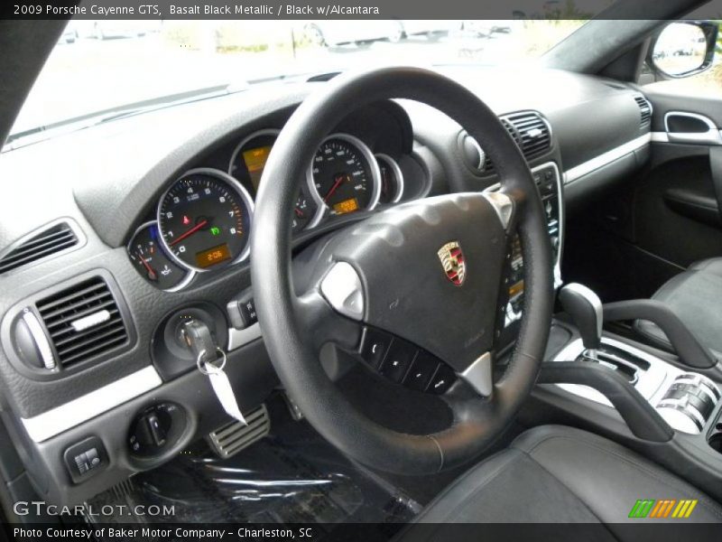 Basalt Black Metallic / Black w/Alcantara 2009 Porsche Cayenne GTS