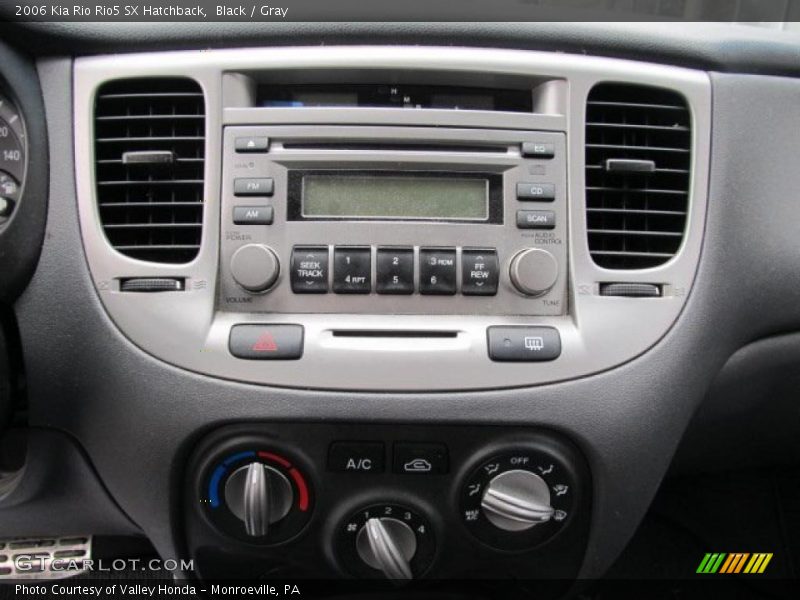 Black / Gray 2006 Kia Rio Rio5 SX Hatchback