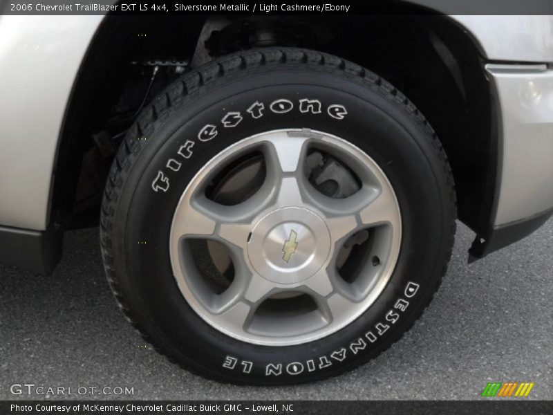 Silverstone Metallic / Light Cashmere/Ebony 2006 Chevrolet TrailBlazer EXT LS 4x4