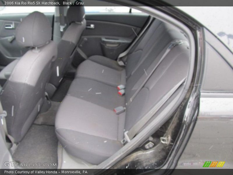 Black / Gray 2006 Kia Rio Rio5 SX Hatchback