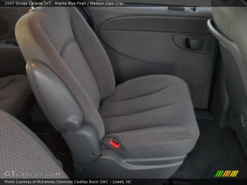 Marine Blue Pearl / Medium Slate Gray 2007 Dodge Caravan SXT