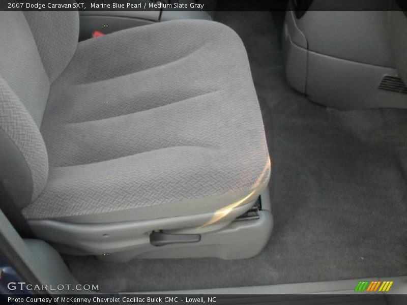 Marine Blue Pearl / Medium Slate Gray 2007 Dodge Caravan SXT