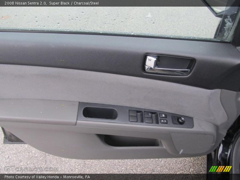 Super Black / Charcoal/Steel 2008 Nissan Sentra 2.0