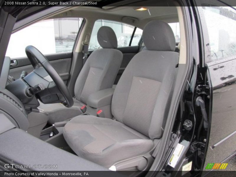 Super Black / Charcoal/Steel 2008 Nissan Sentra 2.0