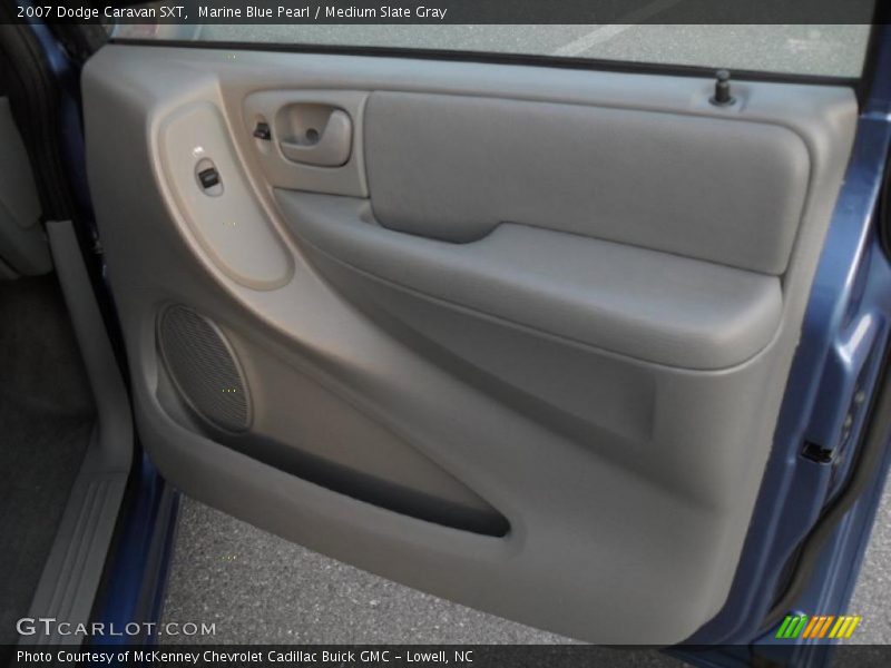 Marine Blue Pearl / Medium Slate Gray 2007 Dodge Caravan SXT