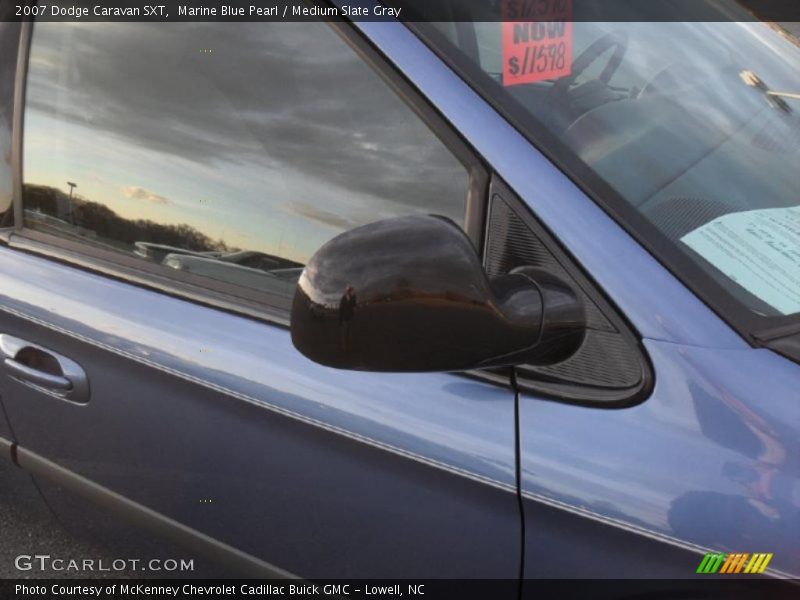 Marine Blue Pearl / Medium Slate Gray 2007 Dodge Caravan SXT