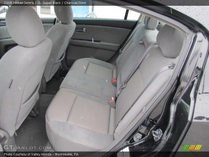 Super Black / Charcoal/Steel 2008 Nissan Sentra 2.0