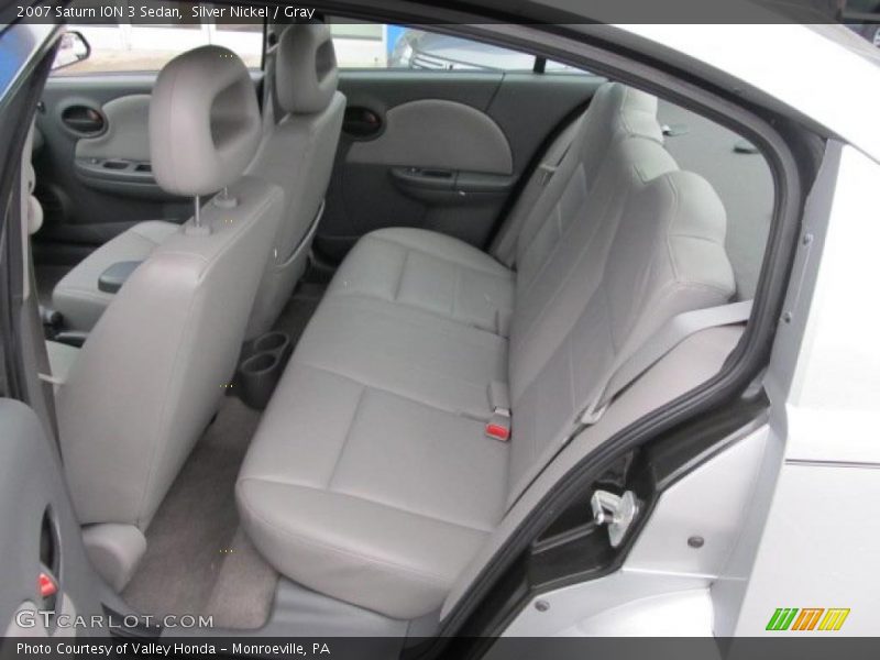 Silver Nickel / Gray 2007 Saturn ION 3 Sedan